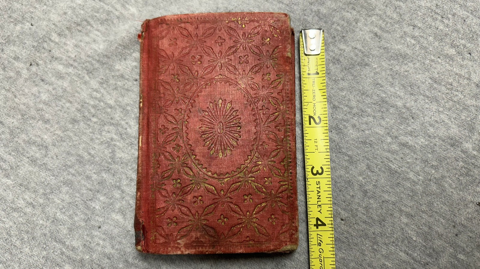 Dated 1847, FLORA&rsquo;S ALBUM Language of Flowers Mini Antique Book