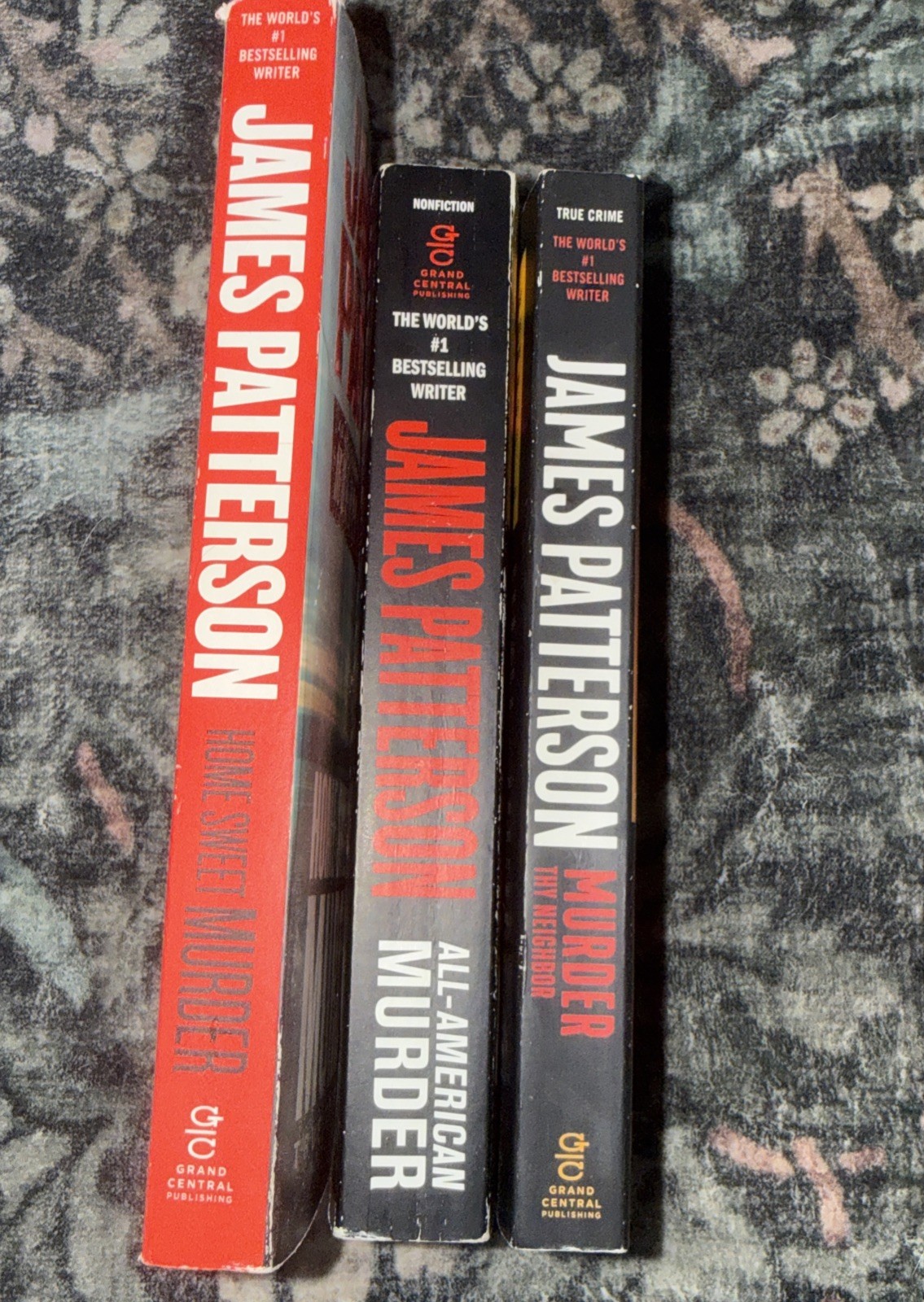 James Patterson True Crime PB Book Bundle Lot of 3 Murder Aaron Hernandez ID