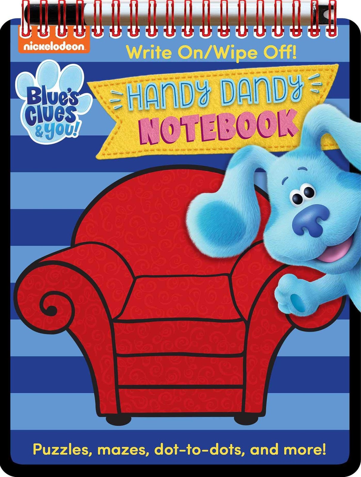Nickelodeon Blue&rsquo;s Clues & You!: Handy Dandy Notebook (Write and Wipe)