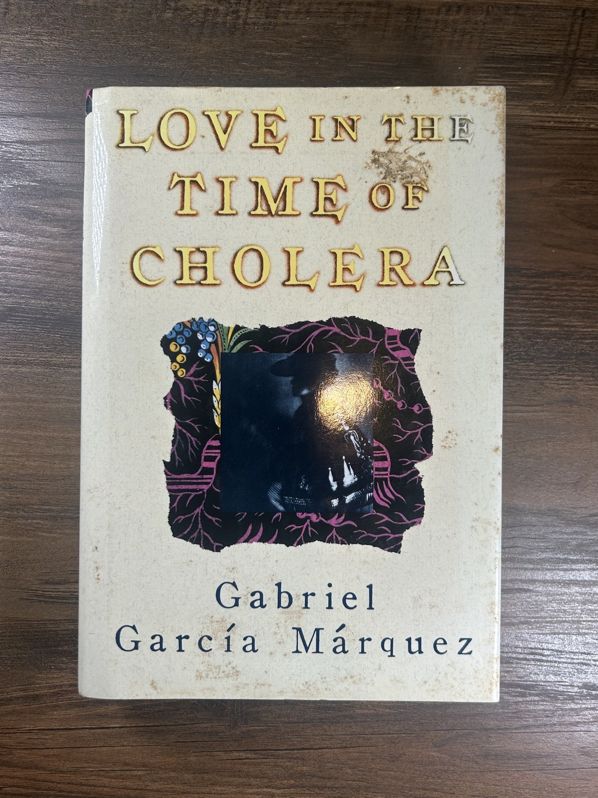 García Márquez LOVE IN THE TIME OF CHOLERA 1st American Ed 1988 Knopf DJ