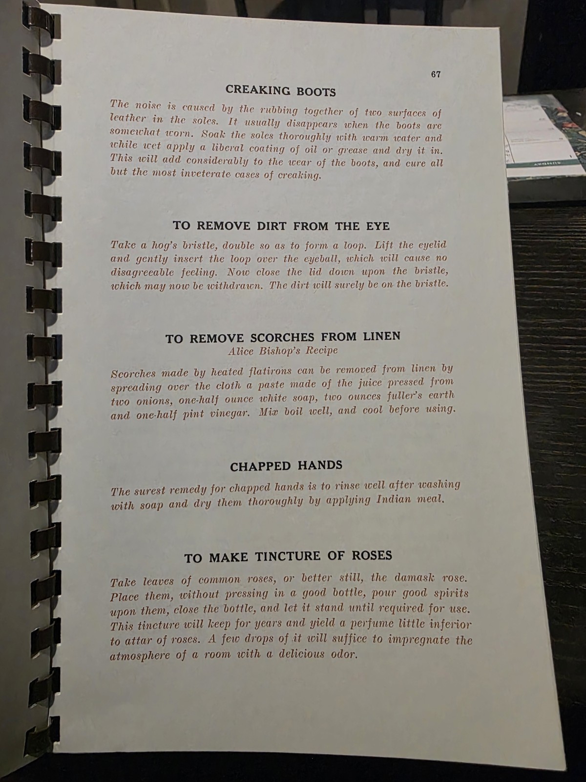 Alice K. Grierson an Army Wife&rsquo;s Cookbook: Recipes Home Remedies From the 1800s