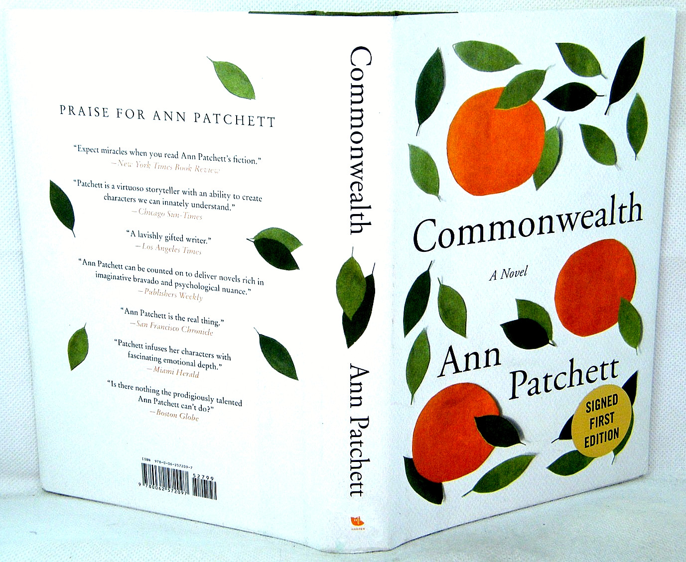 Commonwealth – A Novel By Ann Patchett HC VG 1ST &lsquo;FLAT SIGNED&rsquo;