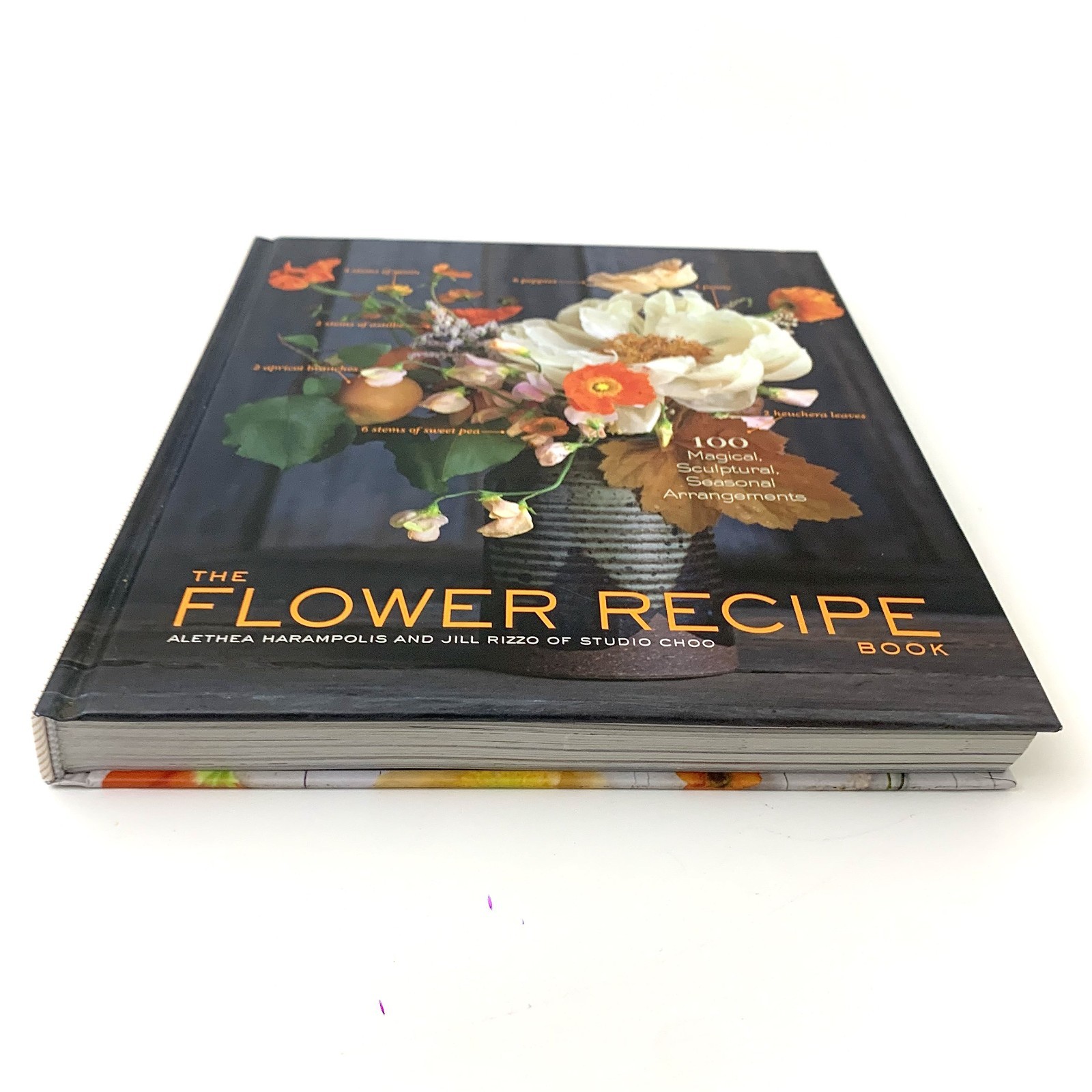 The Flower Recipe Book 100 Seasonal Arrangements Hardcover Floral Design Decor