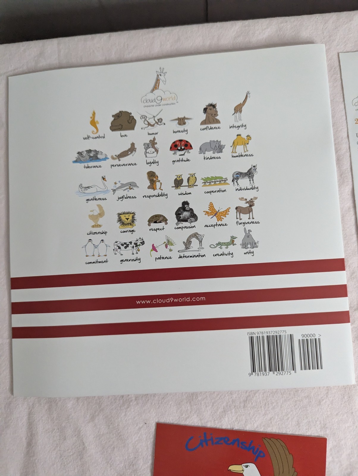 Home School Teachers Cloud 9 world character book CITIZENSHIP 2nd -5th grade kit
