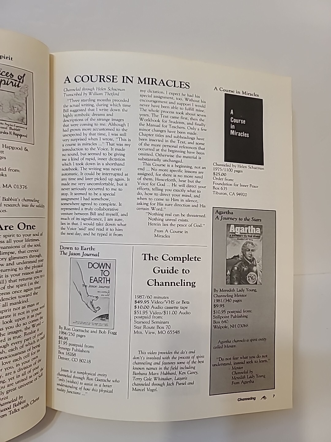 « THE NEW AGE CATALOGUE » (244 PAGES – 1988)