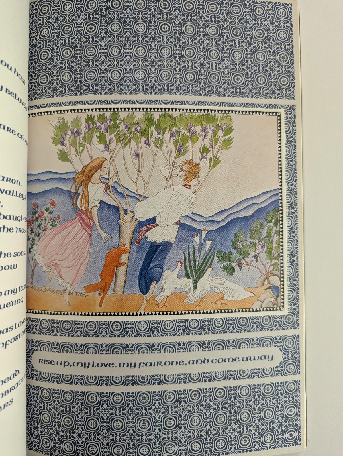 The Song of Songs Which is Solomon&rsquo;s illustrated by Katie Thamer, calligraphy