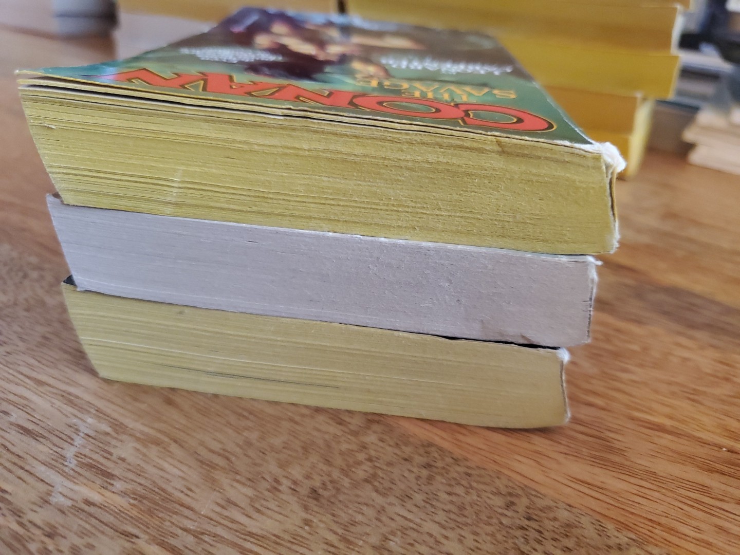Conan Tor PB Lot 3 The Savage, Red Brotherhood, Gods of The Mountain – 1st Print