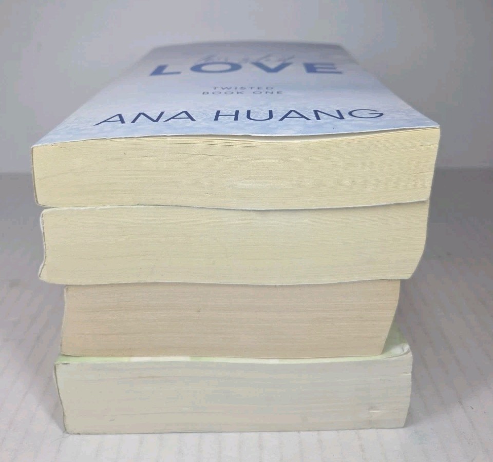 Ana Huang Twisted Series Paperback Set: Love, Games, Hate, Lies