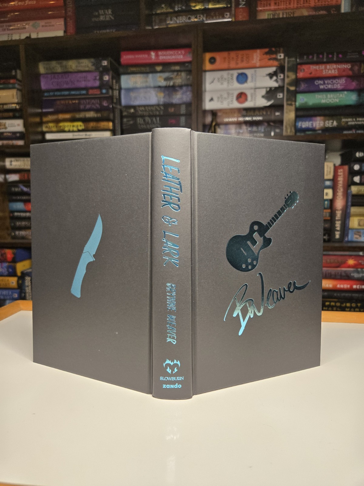 Brynne Weaver Leather & Lark Signed Collector&rsquo;s Ed Hardcover Zando Ruinous Love