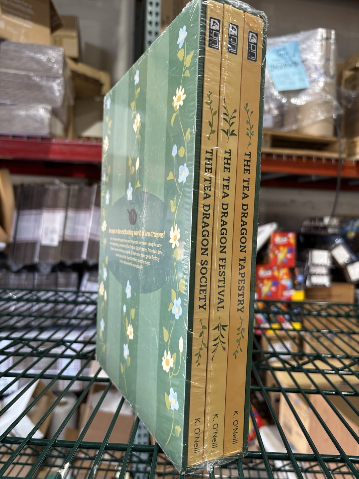 The Tea Dragon Society Box Set K O&rsquo;Neil Hardcover Press Eisner Award New Sealed