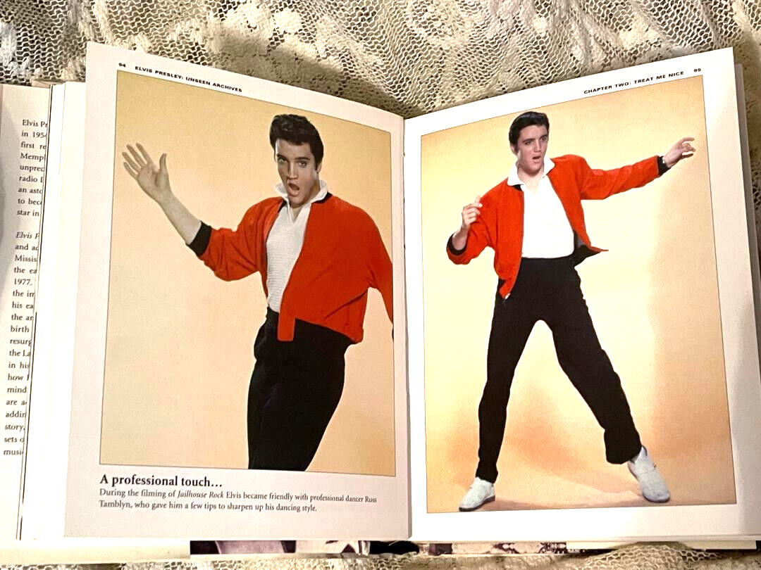 « Elvis Presley Unseen Archives » Hardcover, by Marie Clayton, 383 pages, 2003