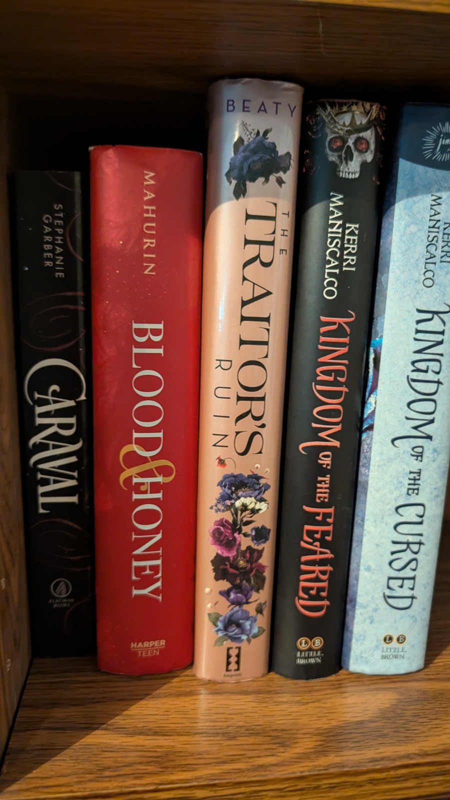 Romantasy Fantasy Book Bundle HC/PB – Caraval, Kingdom of the Feared + MORE