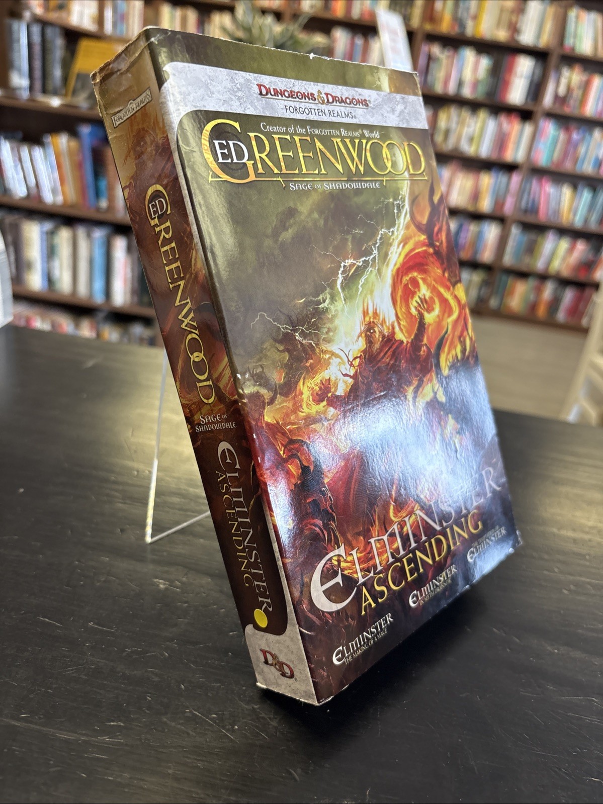 Elminster Ascending by Ed Greenwood 2010 Wizards of the Coast Trade Paperback