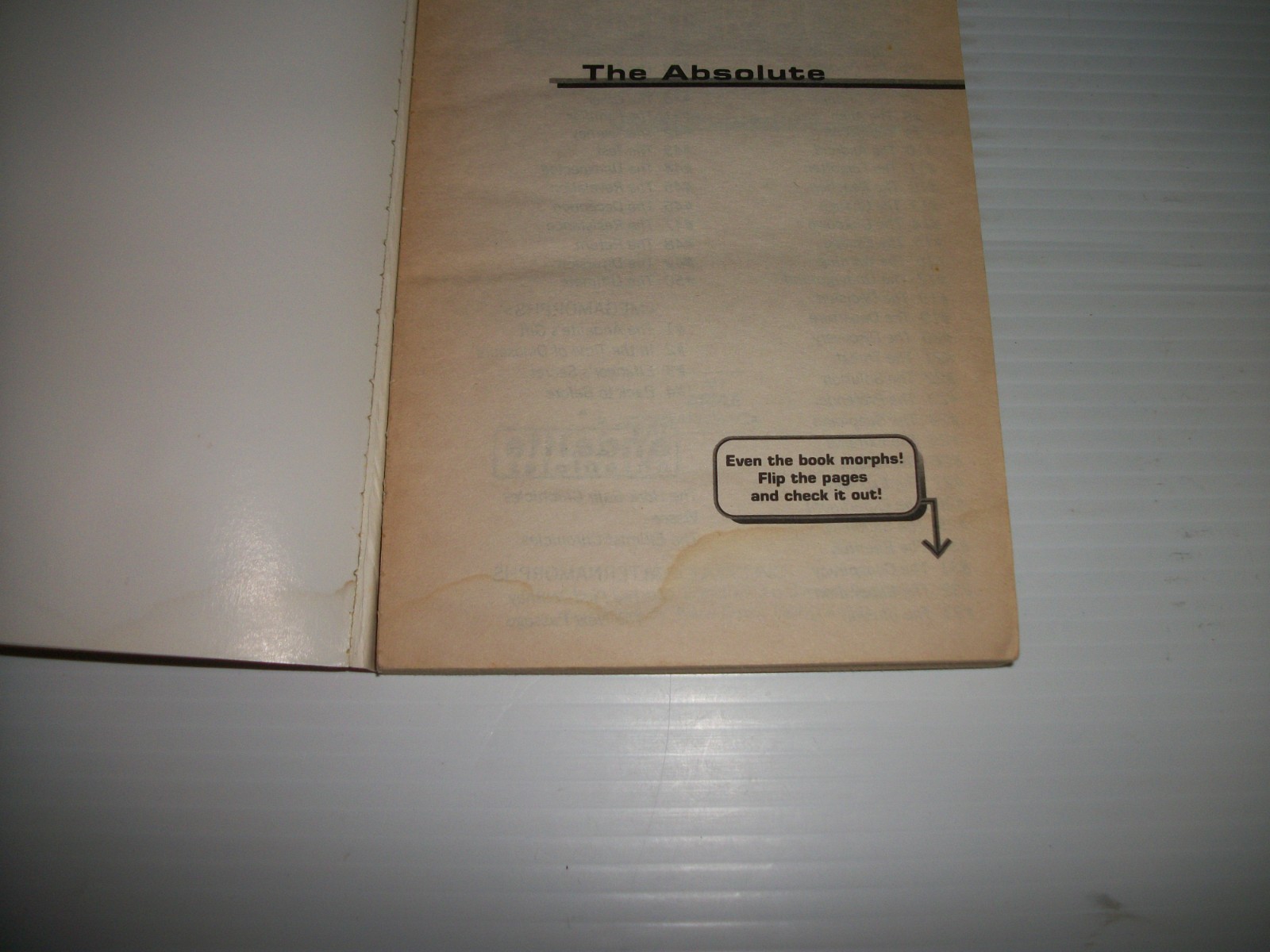 The Absolute (Animorphs #51) by Katherine Applegate