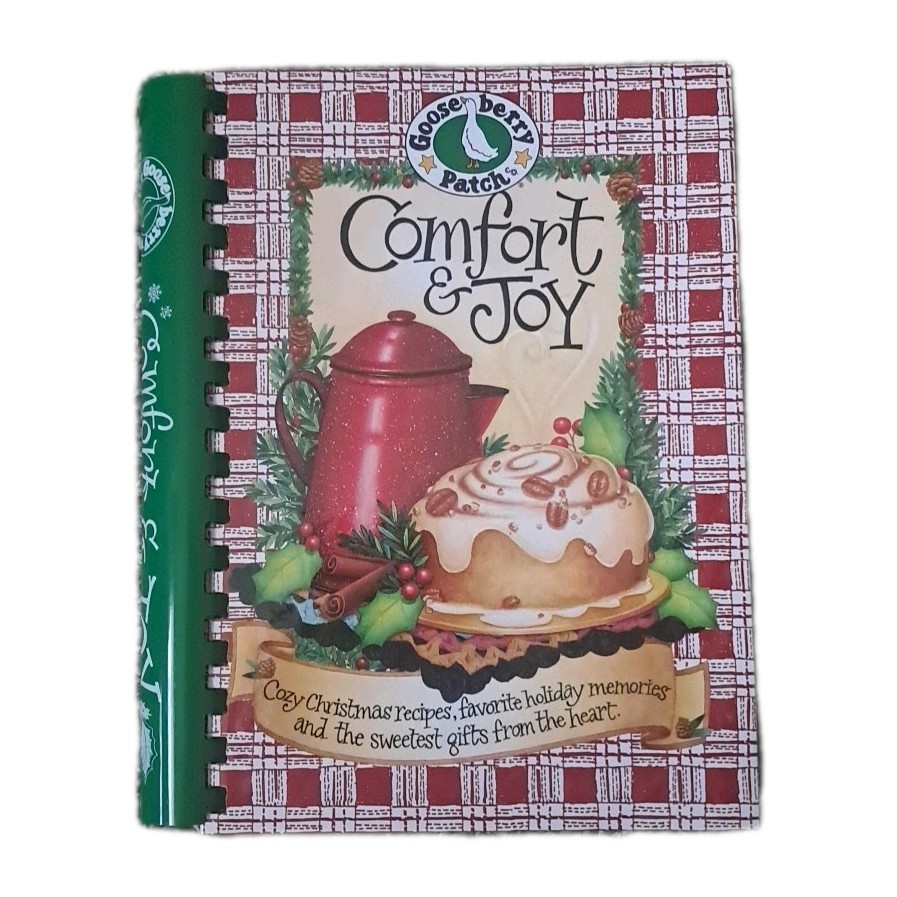 Gooseberry Patch Comfort & Joy Cozy Christmas Favorite Holiday Recipes 223 Pages