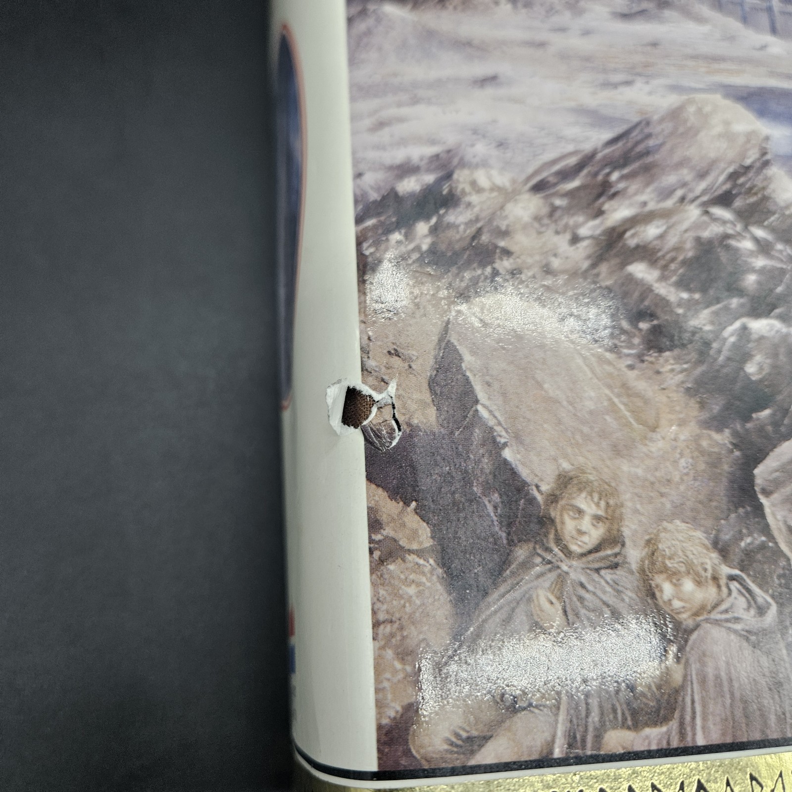 The Lord of the Rings by J.R.R. Tolkien 1991 Hardcover Illustrated Alan Lee 4th