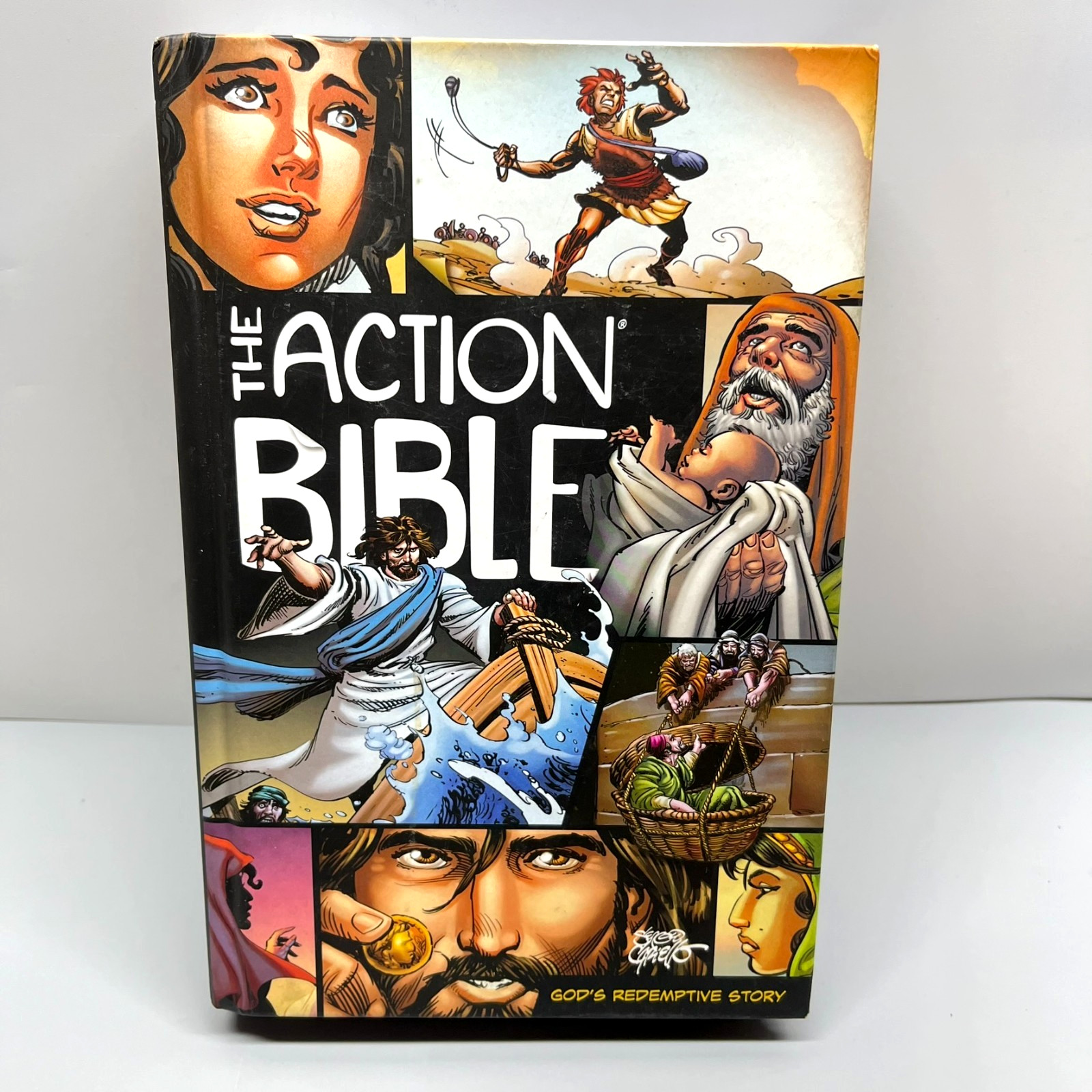 The Action Bible God&rsquo;s Redemptive Story Illust Sergio Cariello 2020 1st Edition