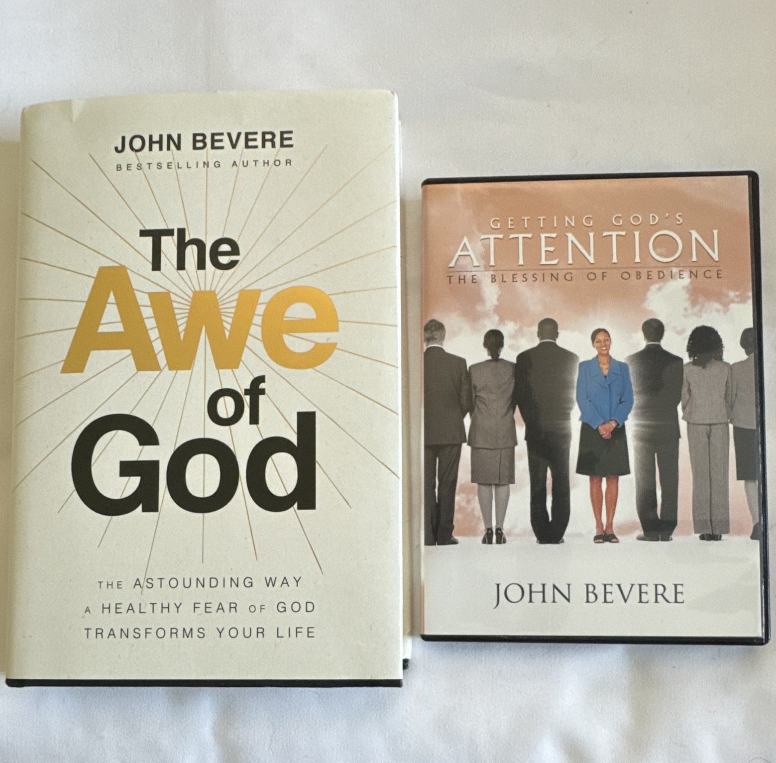 John Bevere The Awe of God Hardcover 2023 Thomas Nelson Messenger Int&rsquo;l + Video