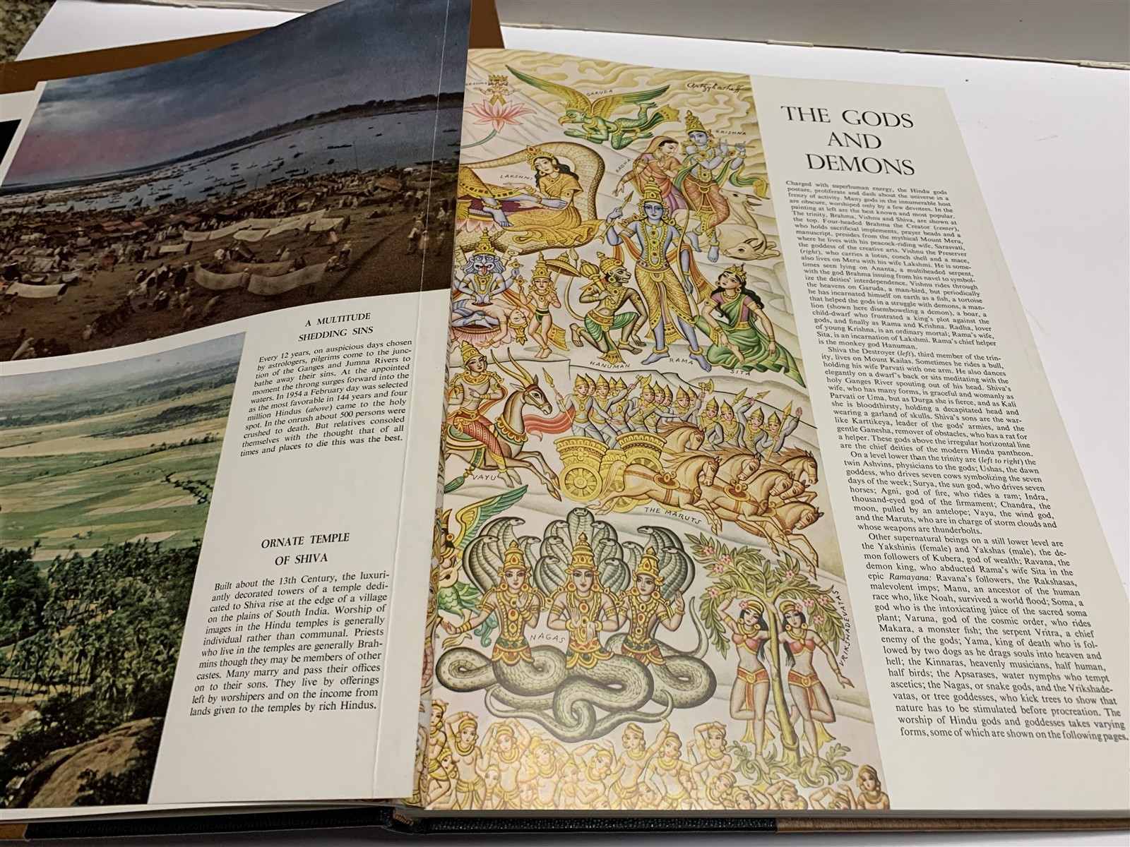 1957 The World&rsquo;s Great Religions Time Life HB with Slipcase History Pictoral LG