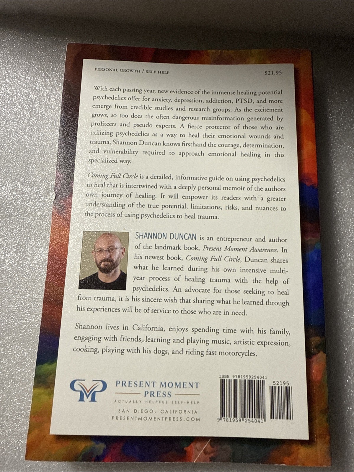 Coming Full Circle: Using Psychedelics to Heal Trauma by Shannon Duncan