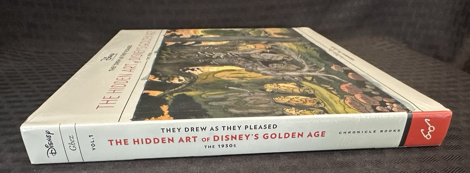 The Hidden Art of Disney&rsquo;s Golden Age Didier Ghez-New & Sealed in Plastic
