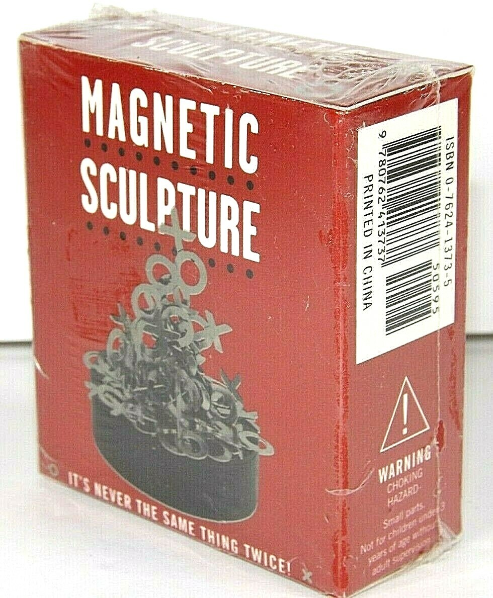 Magnetic Sculpture It&rsquo;s Never the Same Thing Twice Running Press Fun X&rsquo;s O&rsquo;s New