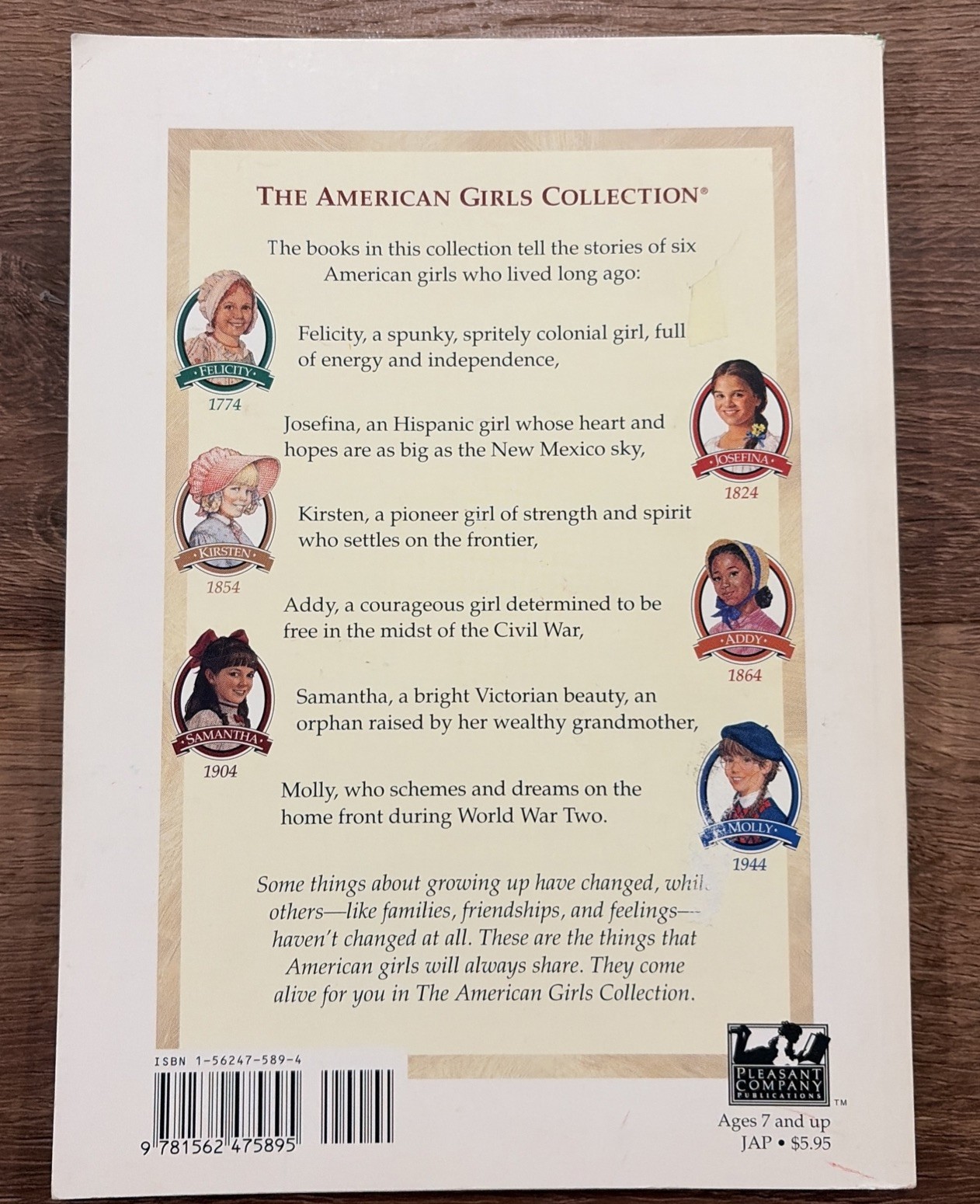 American Girl Josefina&rsquo;s Set of 6 Books 1-6 VTG 1997-98 Pleasant Company 1st Ed