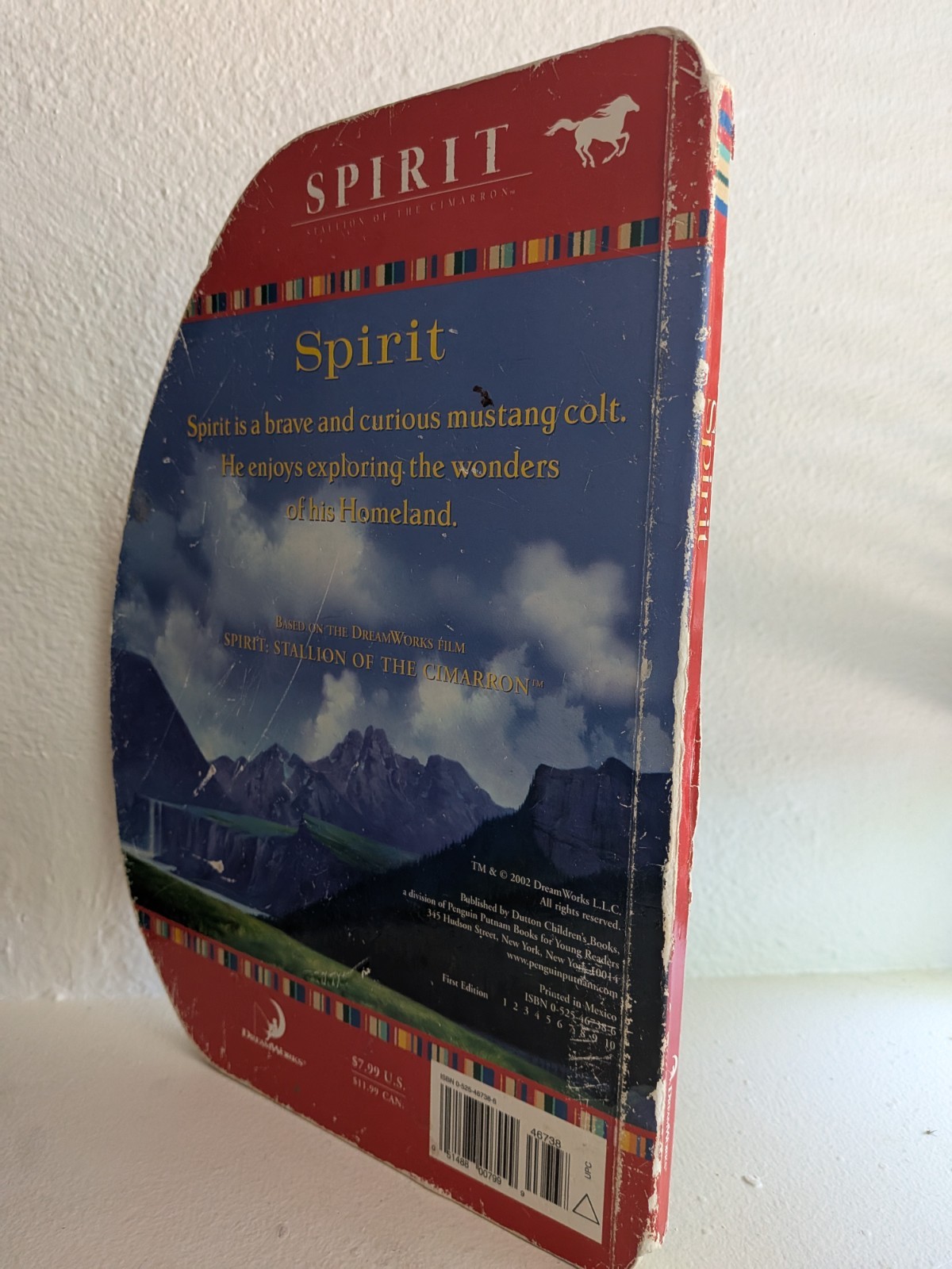 Spirit and Rain a giant shaped Board Book Kathleen Duey stallion of the cimarron