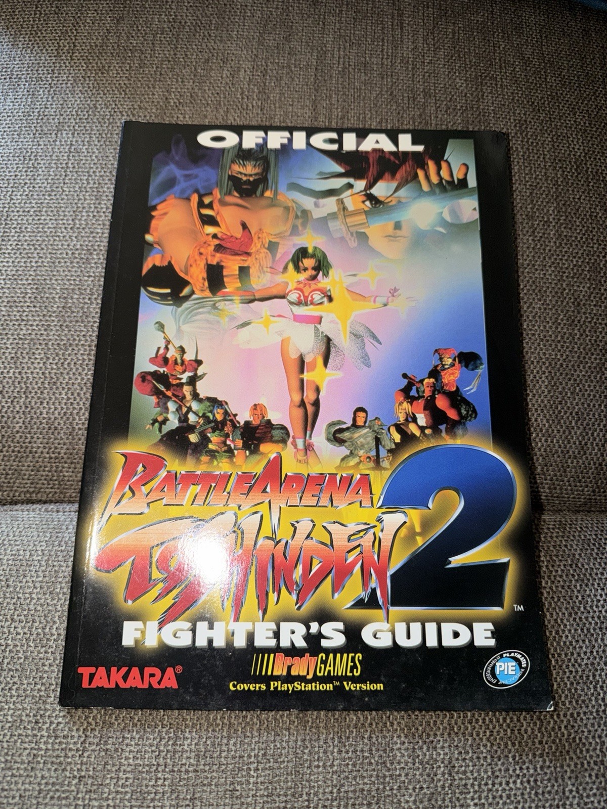 Official Battlearena Toshinden 2: Fighter&rsquo;s Guide (Brady Games)