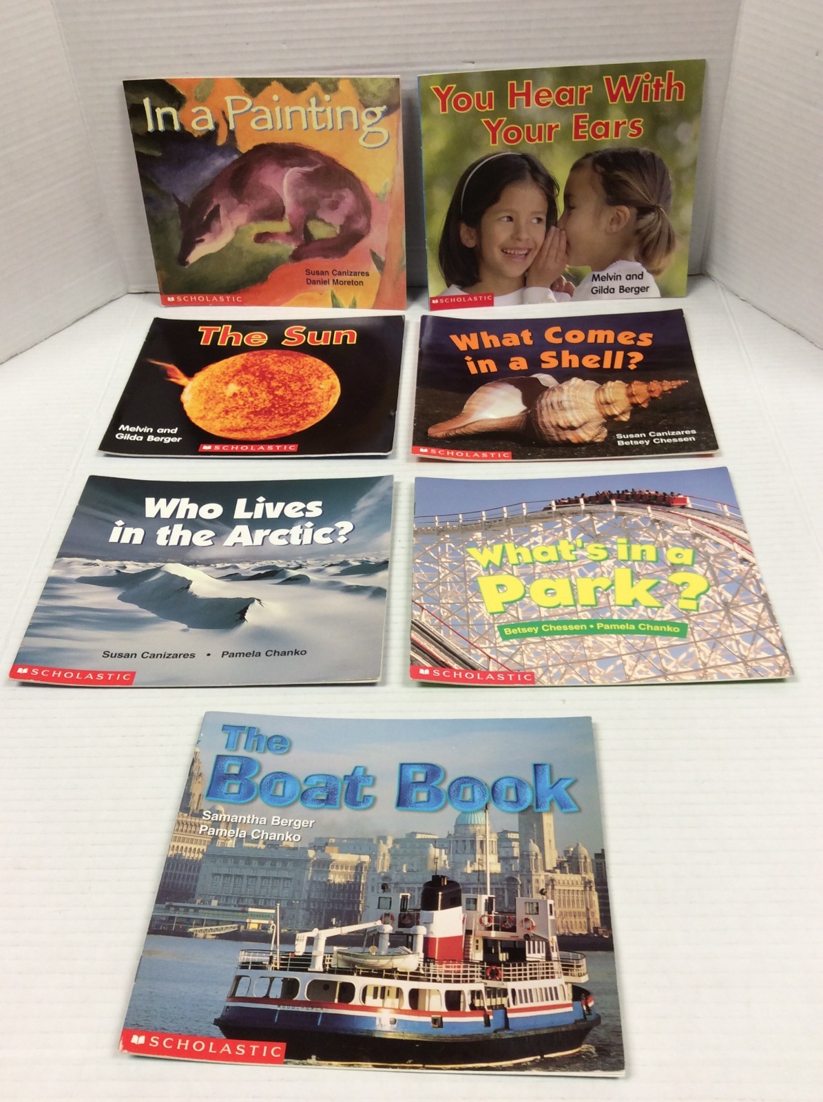 SCHOLASTIC EMERGENT READERS SERIES: SCIENCE & SOCIAL STUDIES Lot of 47 PB