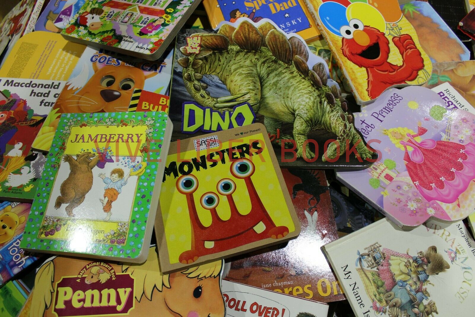 Lot of 20 – Board Books for Children&rsquo;s/ Kids/ Toddler Babies/Preschool/Daycare