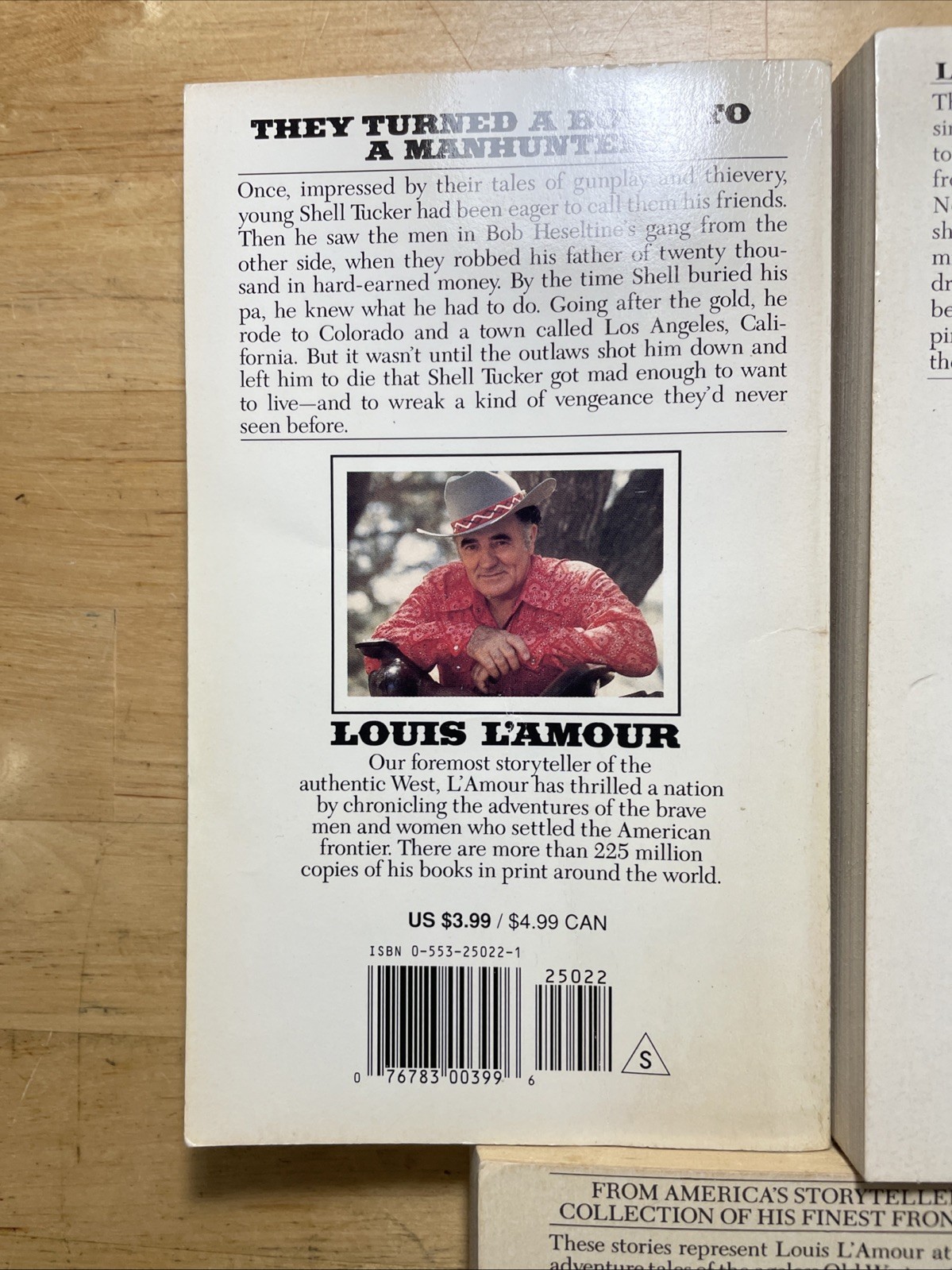 Louis L&rsquo;amour Paperback 5 Pack – Titles and batch SKU in description. As shown.