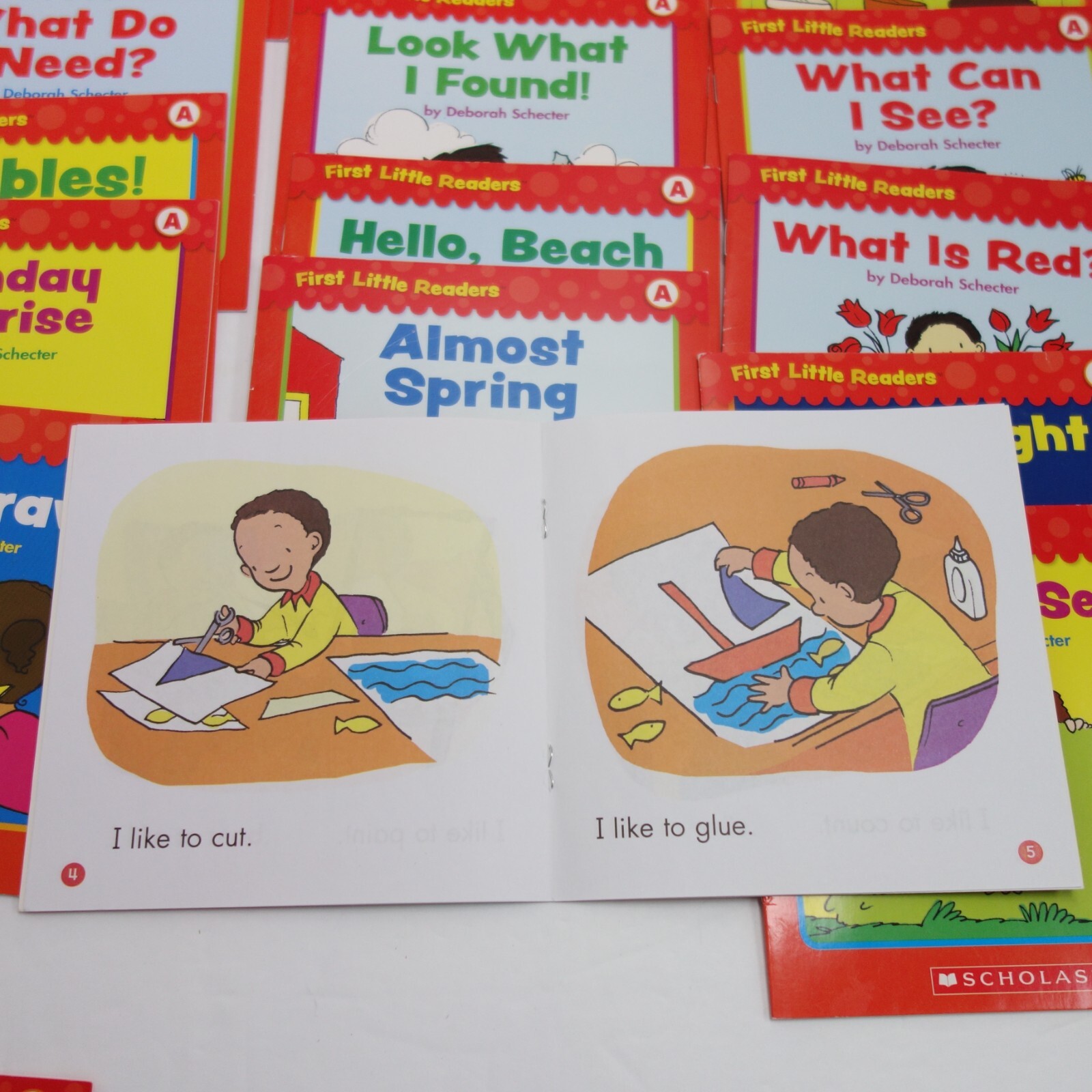 Scholastic First Little Readers Level A Lot of 20 Learn to Read Emergent Reader