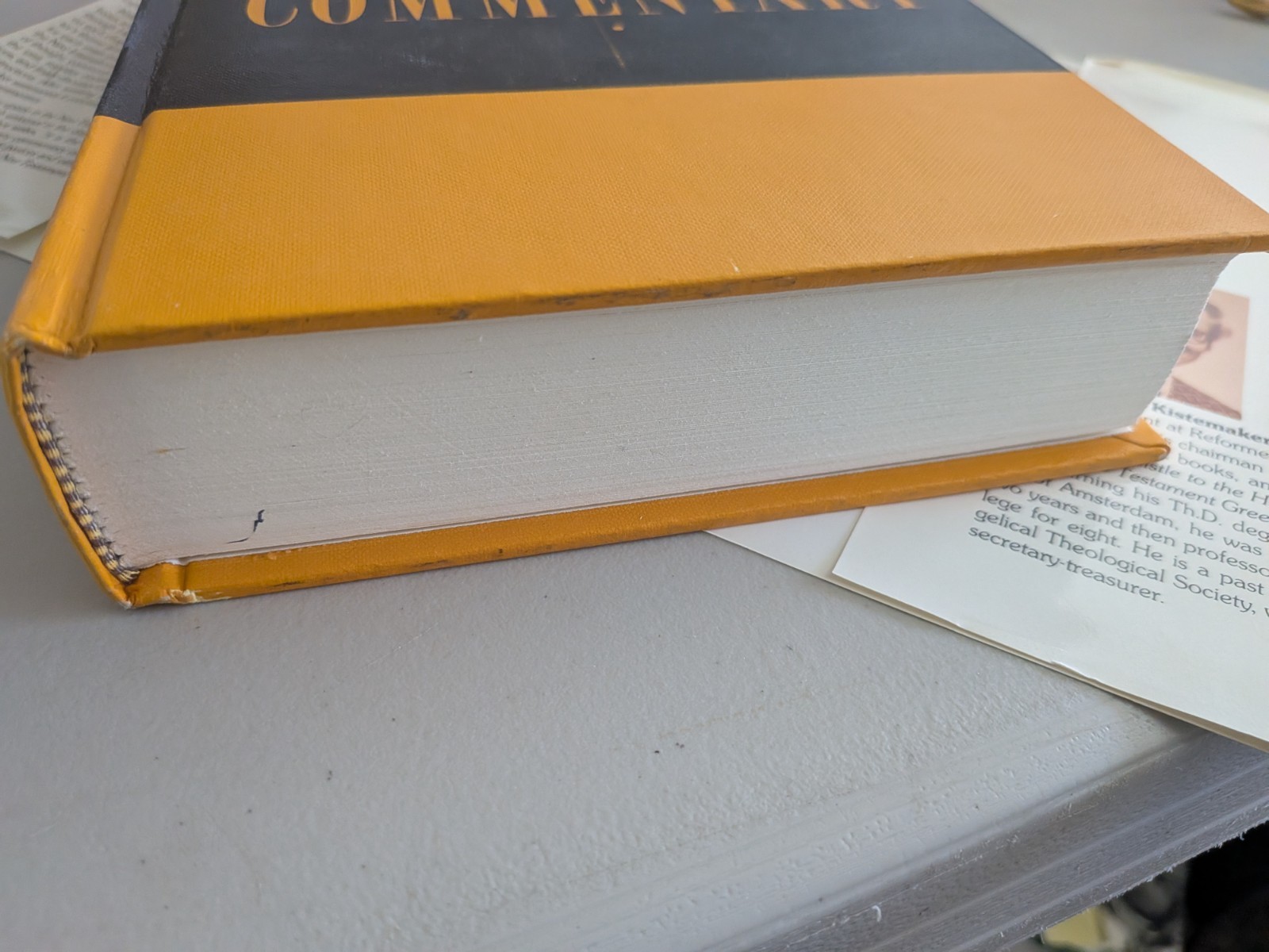 NT Commentary, Hebews~ Simon J. Kistemaker ~ 1984 Hardcover, DJ, Baker Books