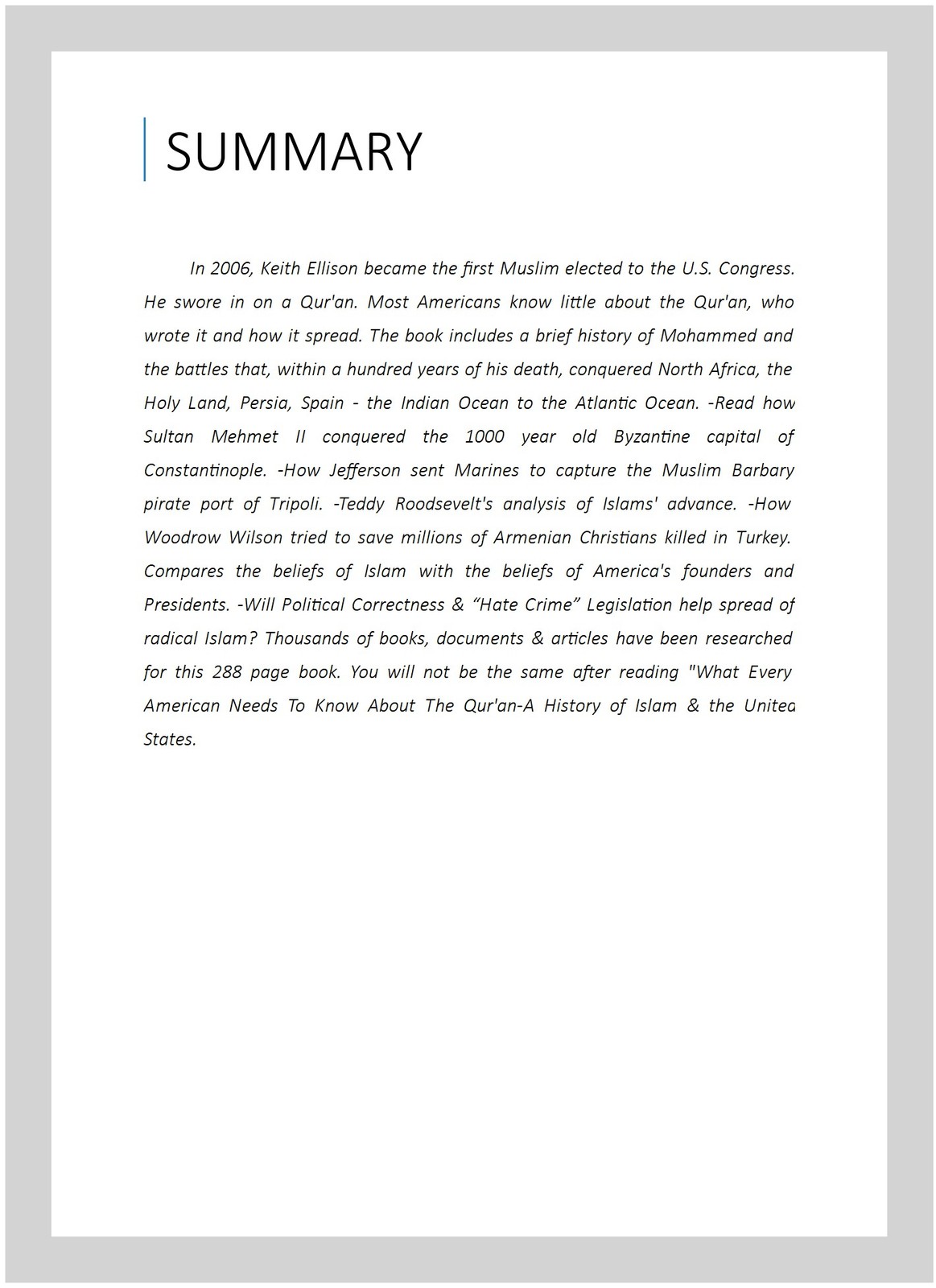 What Every American Needs to Know About the Qur&rsquo;an : A History of Islam & the…