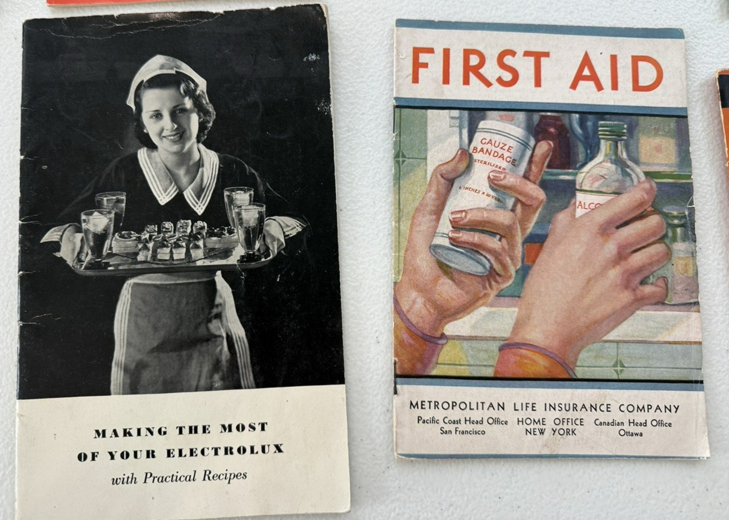 1920-1950&rsquo;s Vintage lot of Recipe Booklets, Pamphlets, Advertising,Cookbooks