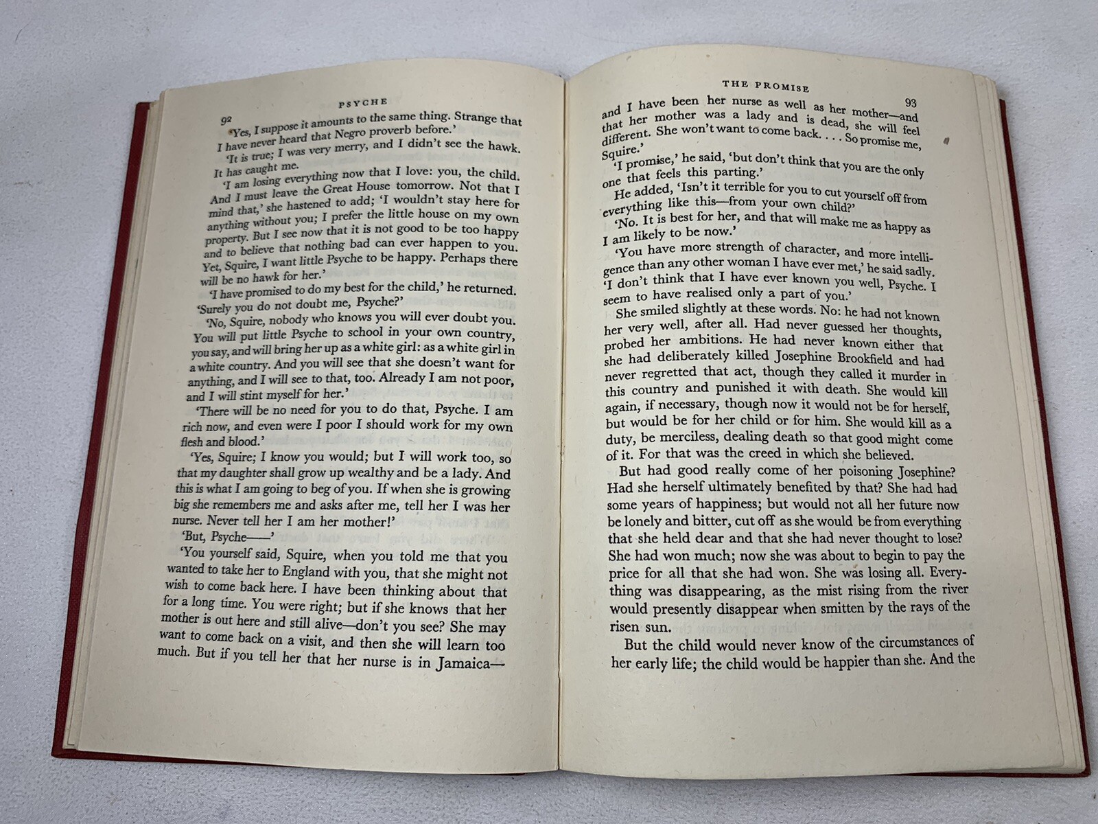 Psyche by Herbert G. de Lisser – First Edition – 1952 – Scarce – Jamaica Slavery