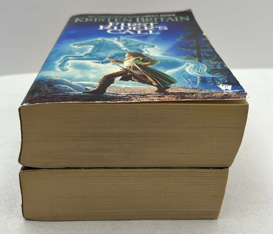 Kristen Britain Fantasy Green Rider and First Rider&rsquo;s Call Book Lot 2 PB Books