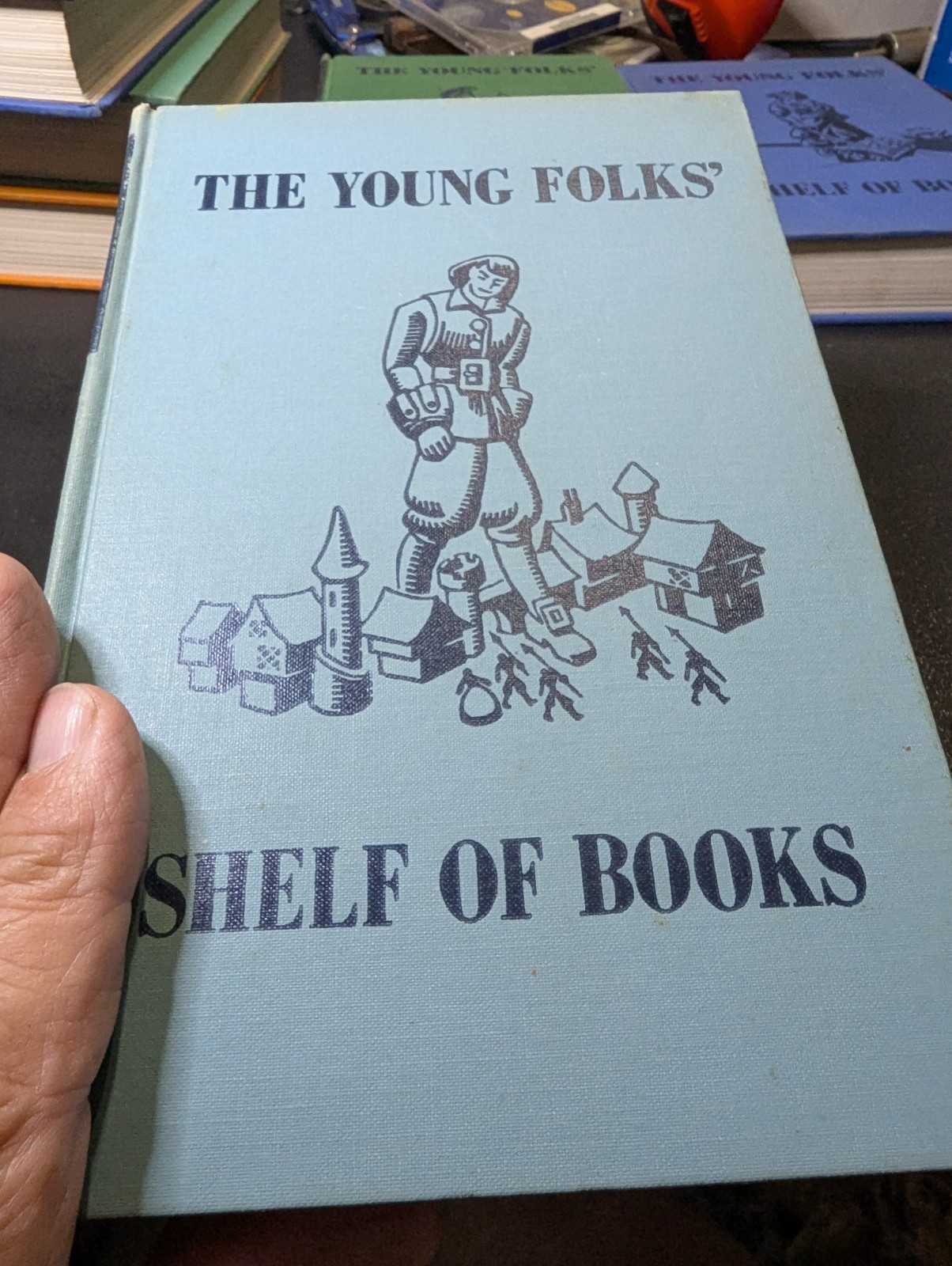 Lot of 6 Collier&rsquo;s Junior Classics Young Folks Shelf of Books 1959 2,3,5,6,7 & 9