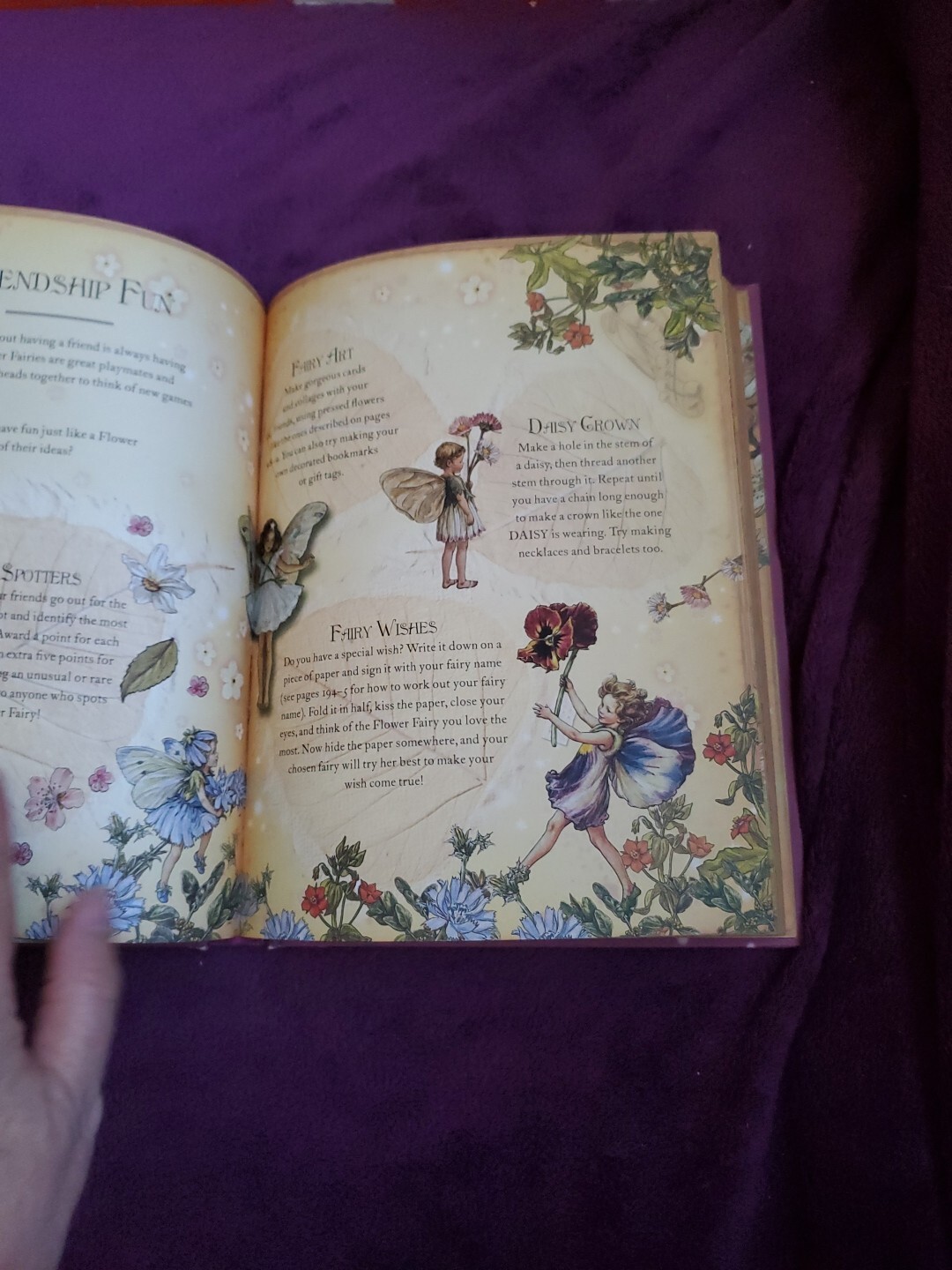 The Girls&rsquo; Book of Flower Fairies (HC, 2008) Frederick Warne (Crafts & Stories)