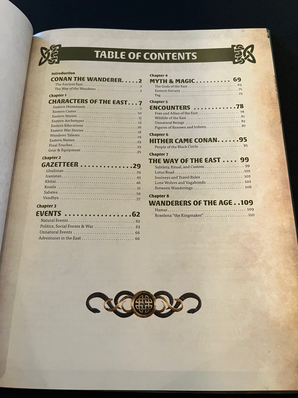 🗡️ CONAN RPG – CONAN THE WANDERER Sourcebook (Modiphius 2d20)