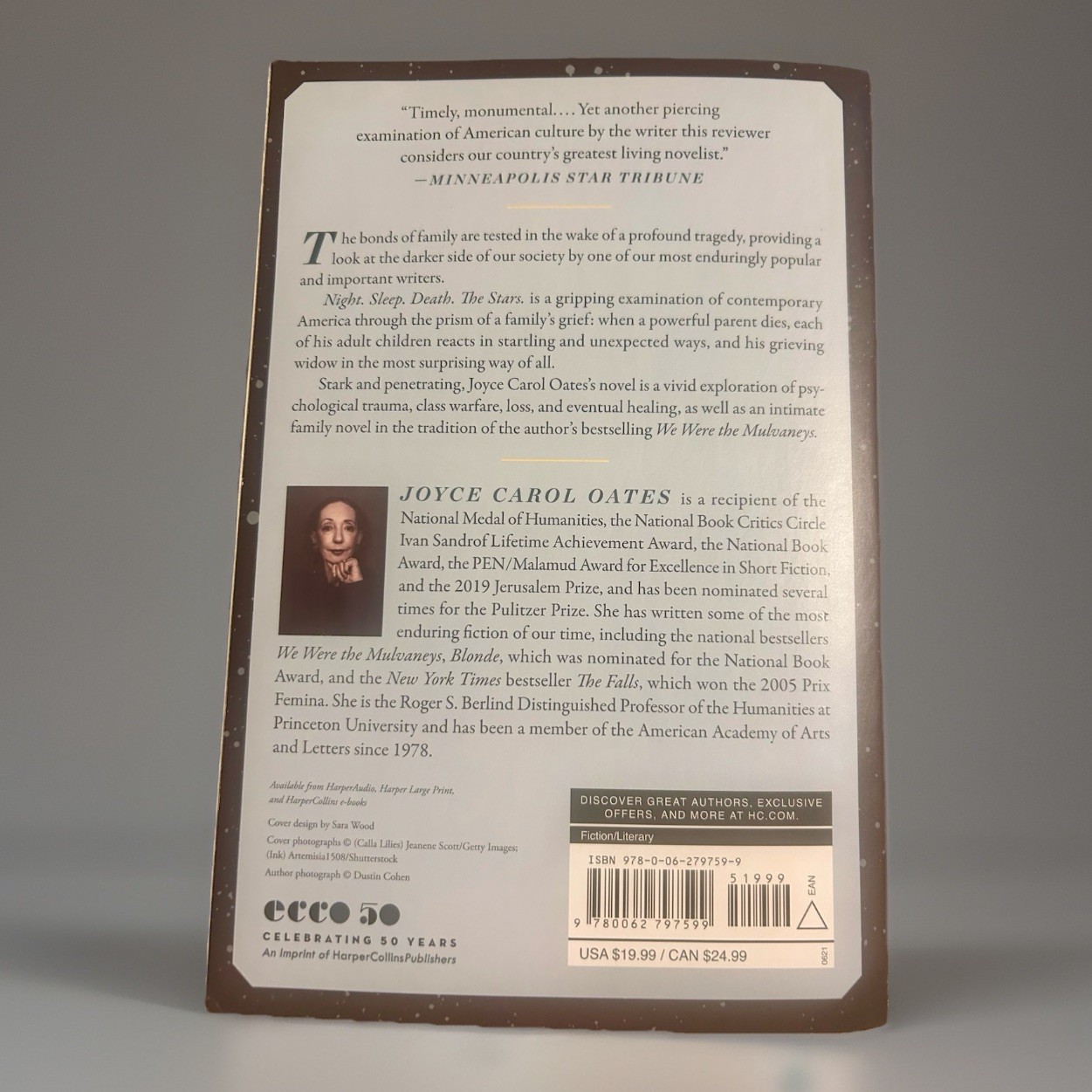 Night. Sleep. Death. the Stars : A Novel by Joyce Carol Oates (2021, Trade Paper
