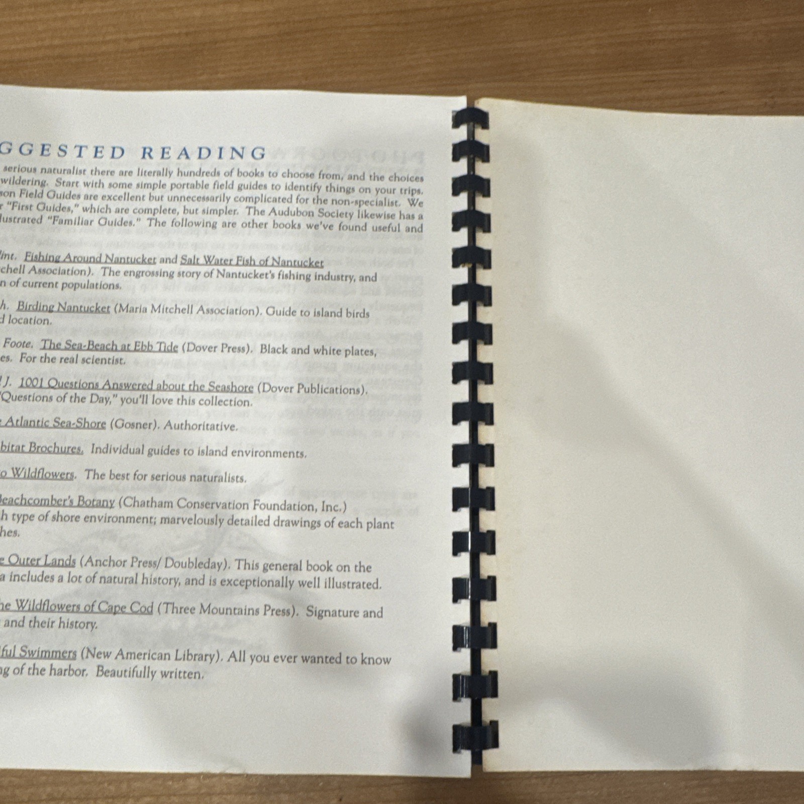 Rare Exploring Nature on Nantucket » by Corinne and Kim Roosevelt Signed 1993
