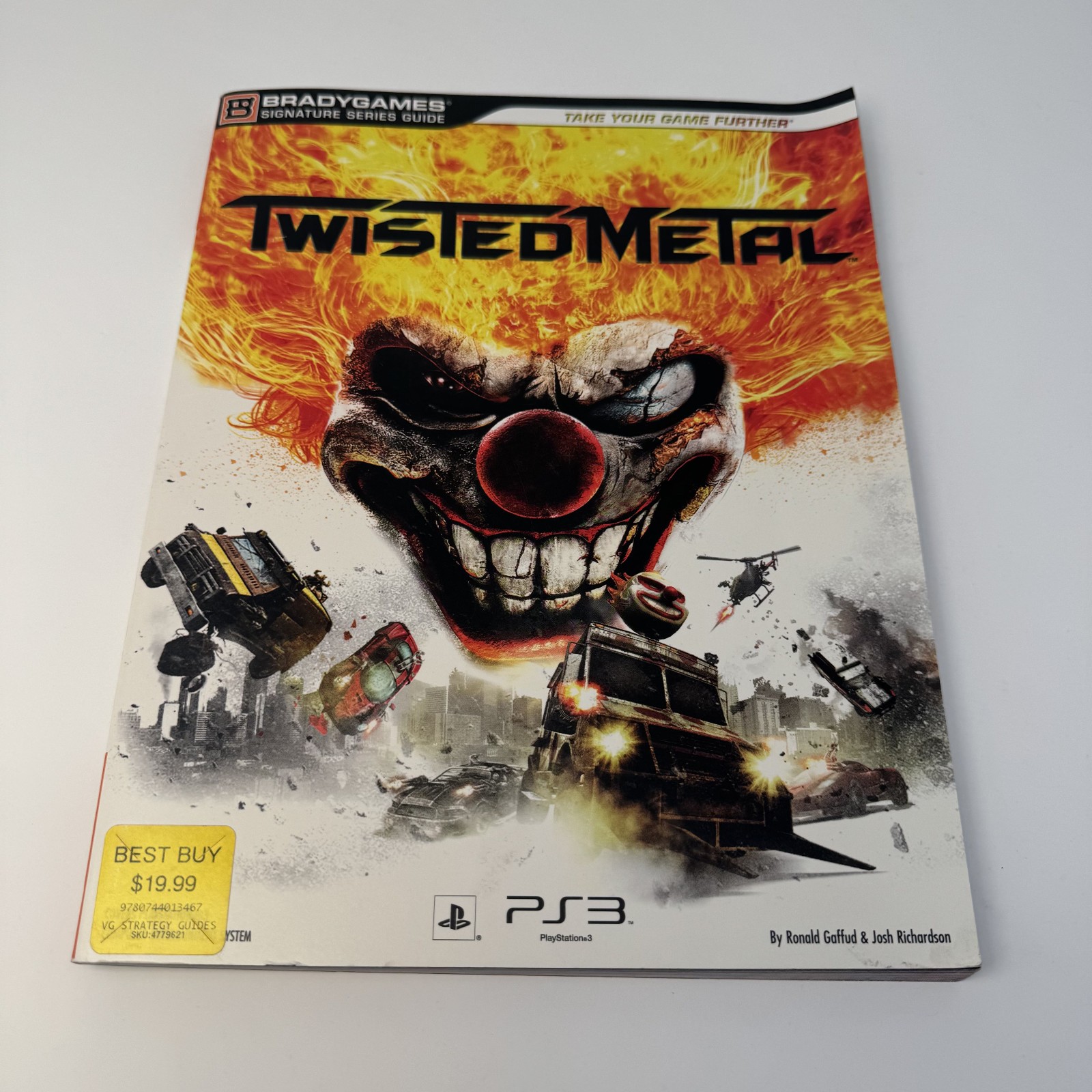 Twisted Metal PS3 Strategy Guide Playstation 3 Video Game Book Sony 2012