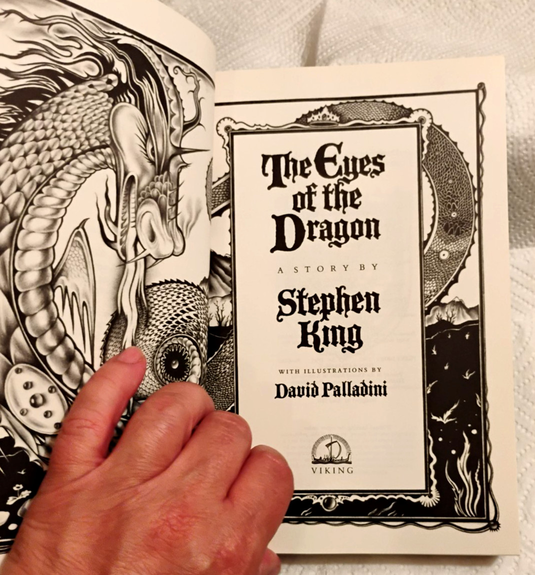 Stephen King Eyes of the Dragon TRUE 1st Edition $18.95 VIKING EXCELLENT