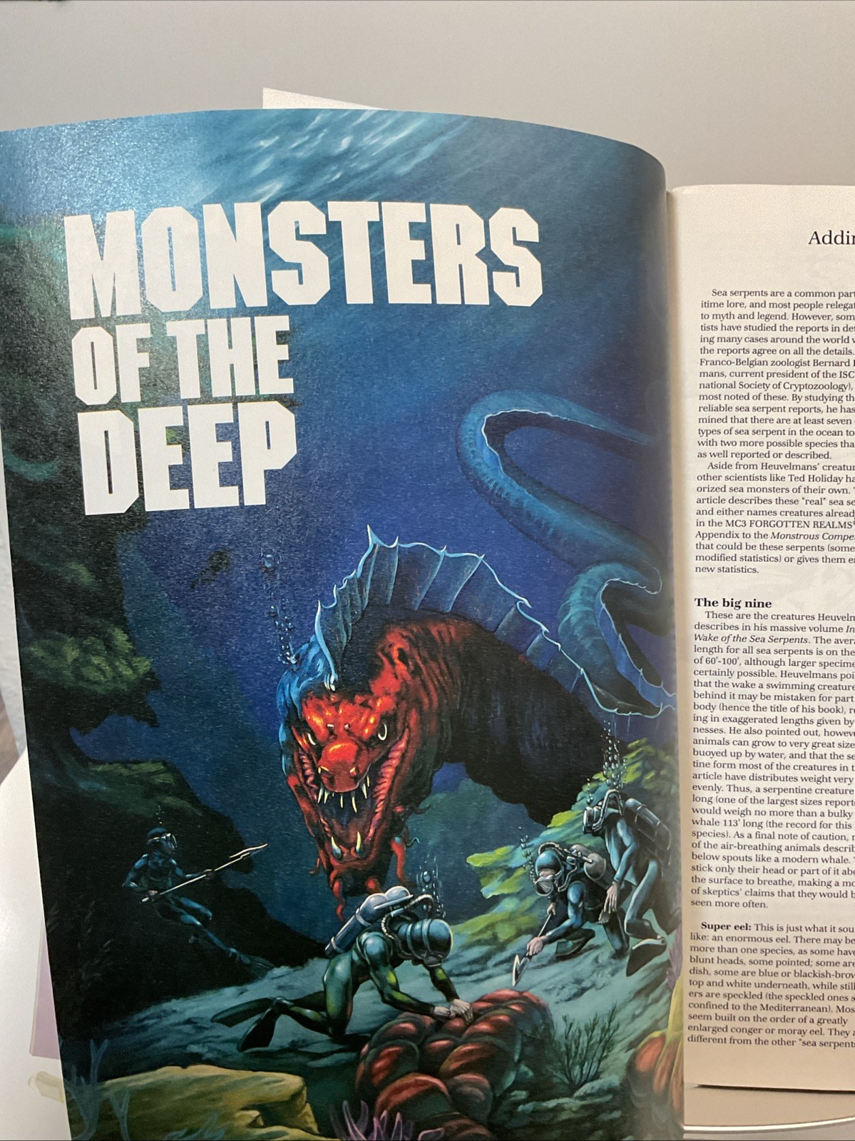 TSR Dragon Magazine #190 « Monsters of the Deep, In Poseidon&rsquo;s Lair »