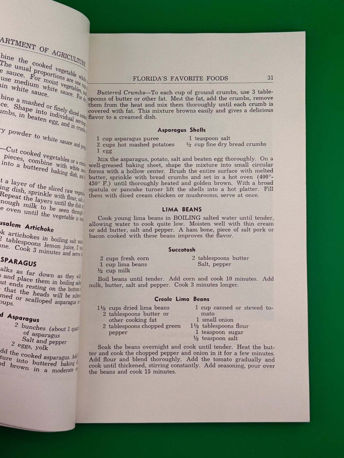 Vintage Florida&rsquo;s Favorite Foods Cookbook 1959 Florida Agriculture Recipes