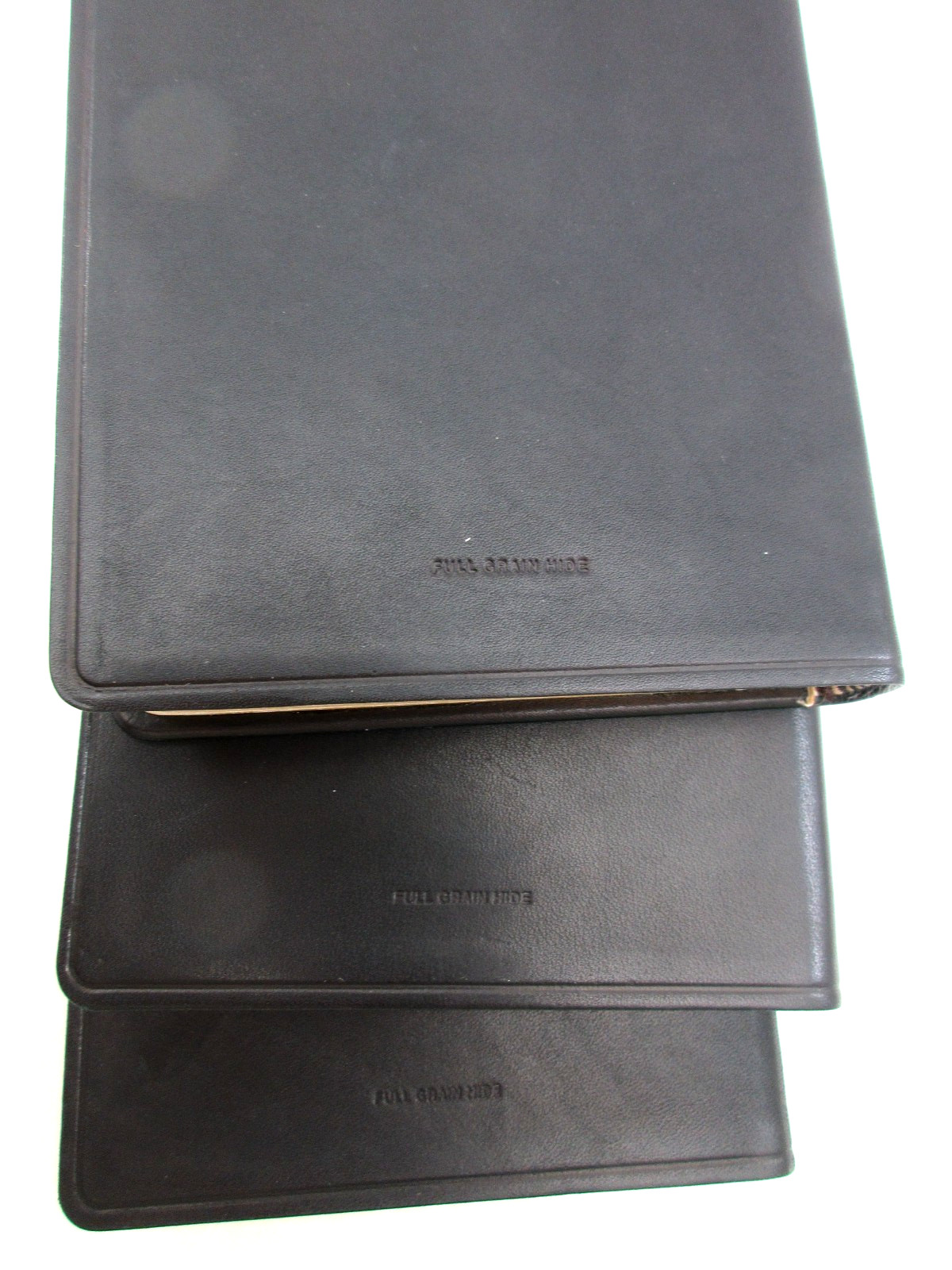 America National Parks and Destinations Guide 6&Prime; Leather Softcover BLACK