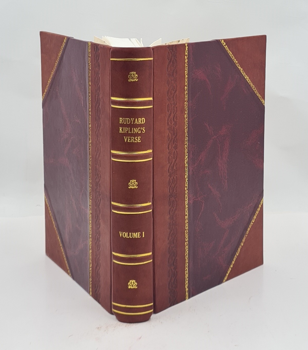 Rudyard Kipling&rsquo;S Verse; Inclusive Ed., 1885-1918. Volume 1 1919 [Leather Bound]