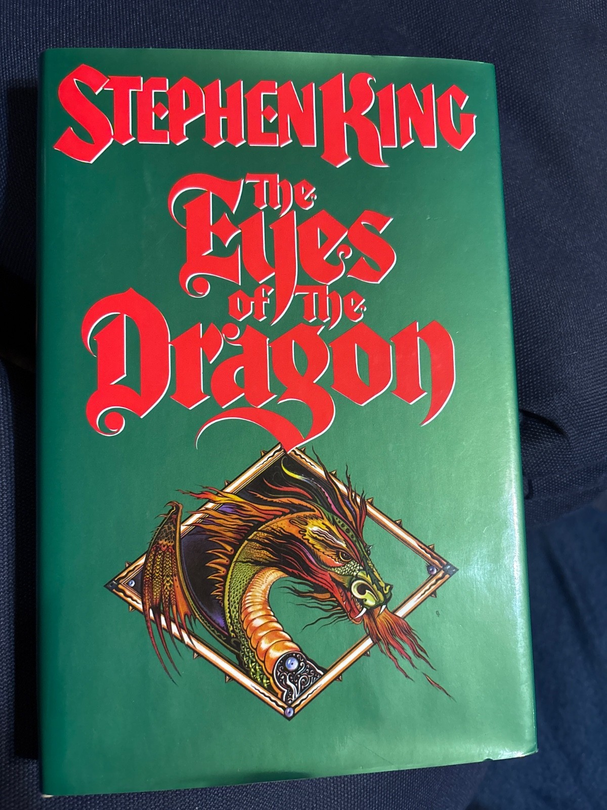 Stephen King – The Eyes Of The Dragon 1987 1st EDITION 1st PRINT Hardcover w/ dj